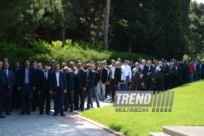 Azerbaijan marks 93rd birthday anniversary of National Leader Heydar Aliyev. Azerbaijan, Baku, 10 May 2016 